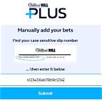 william hill track my bet